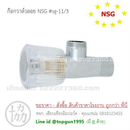 ก๊อกวาล์วลอย NSG