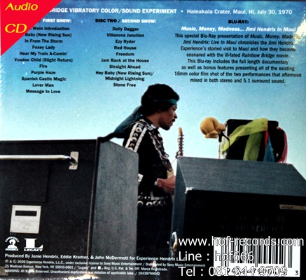 Jimi Hendrix - Live In Maui 2Cd+1Blu-Ray N.