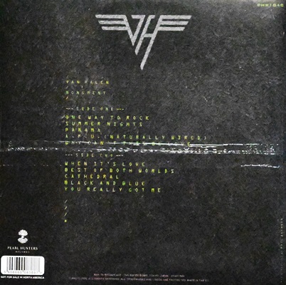 Van Halen - Monument 1Lp N.