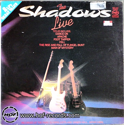 the shadows - live 2lp