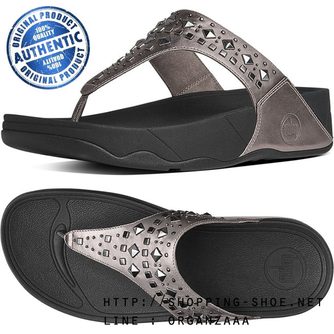 Fitflop Biker Chic Pewter ของแท้ นำเข้าจาก USA และ UK