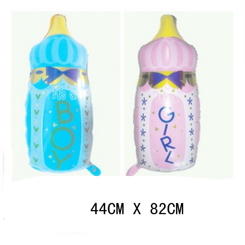 บอลลูนฟลอย์ทรงขวดนม *กรุณาระบุสีที่ต้องการเมื่อทำการสั่งซื้อด้วยค่ะ*- Foil Balloon Bottle (Boy) / Bottle (Girl) / Item No.TL-C002