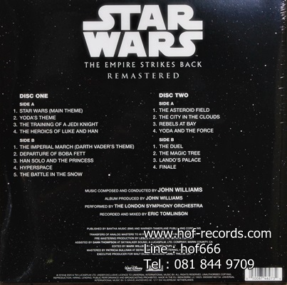 Ost.Star Wars - The Empire Strikes Back 2Lp N.