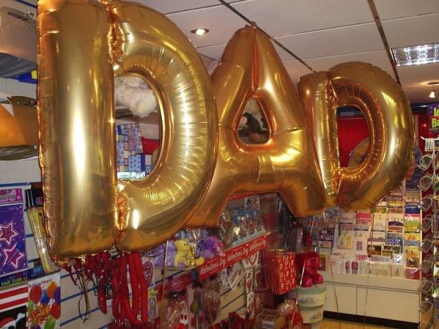 ลูกโป่งฟอยล์รูปตัวอักษร N สีทอง ไซส์จัมโบ้ 40 นิ้ว - N Letter Shape Foil Balloon Size 40" Gold Color