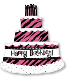 ลูกโป่งฟลอย์นำเข้า Oh So Fabulous Triple Layer Cake / Item No. AG-25233 แบรนด์ Anagram ของแท้