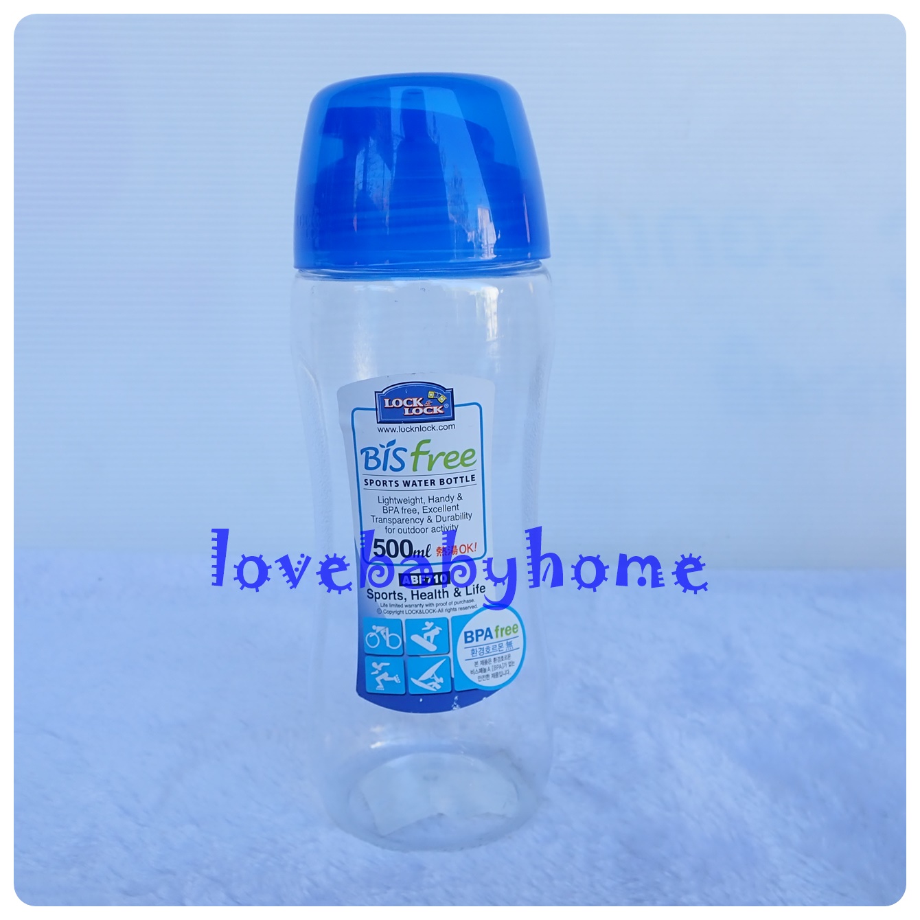 กระบอกน้ำ Lock&Lock 500 ml แบบไม่มีหลอดดูด