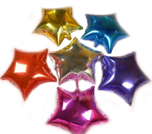 ลูกโป่งฟลอย์รูปดาว สีทอง ไซส์ 18 นิ้ว - Star Shape Balloon Gold Color / Item No.TL-G002