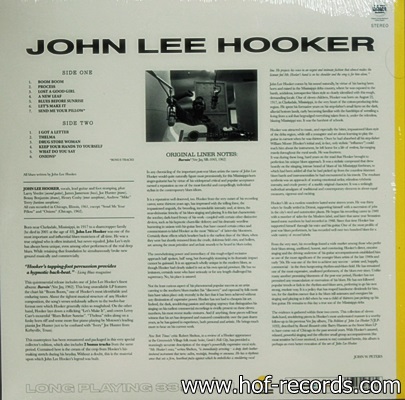 John Lee hooker - Bunin 1Lp N.