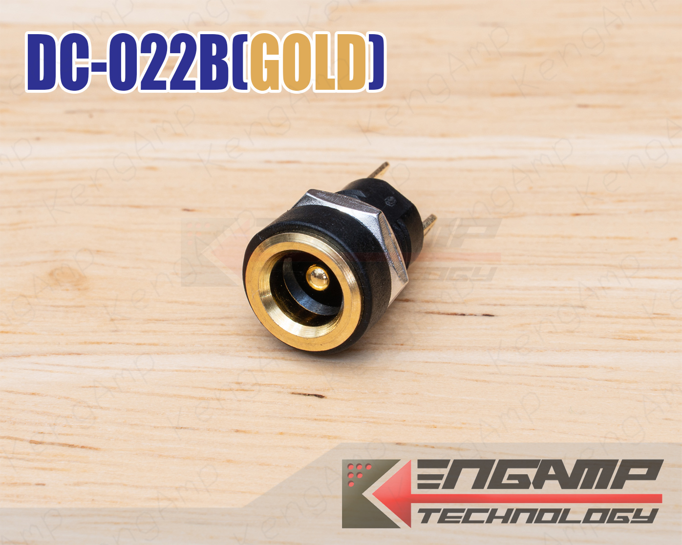 (มีตัวเลือก) [PJ] แจ็ค DC 022B 5.5x2.1mm สำหรับยึดแท่น