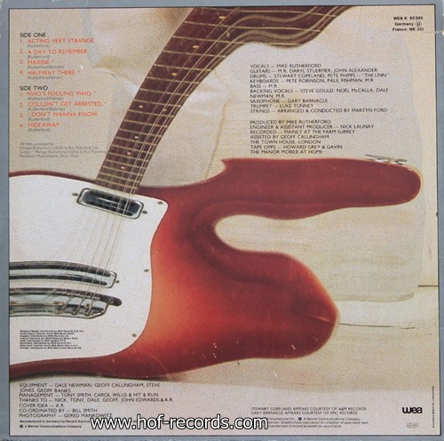 Mike Rutherford - Acting Very Strange 1982