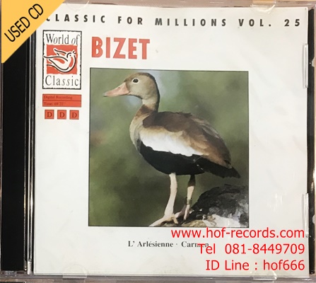 Bizet - Carmen Classic for Millions Vol.25 ( Germany ) Used CD 1 Dise VG++ code DDD
