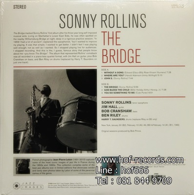 Sonny Rollings Quartet - The Bridge 1Lp N.
