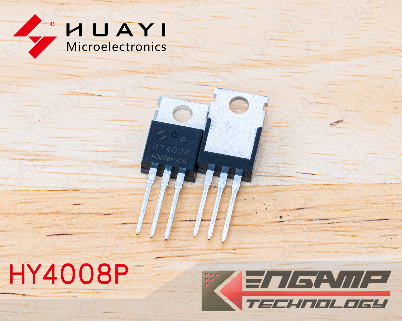 (1ตัว)[FET] HY4008P HOOYI N-CH MOSFET 200A 80V 2.9mR TO-220