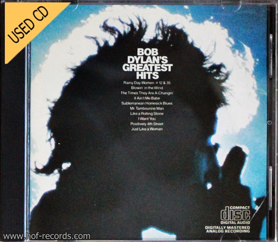 Used CD Bob Dylan's - Greastest Hits