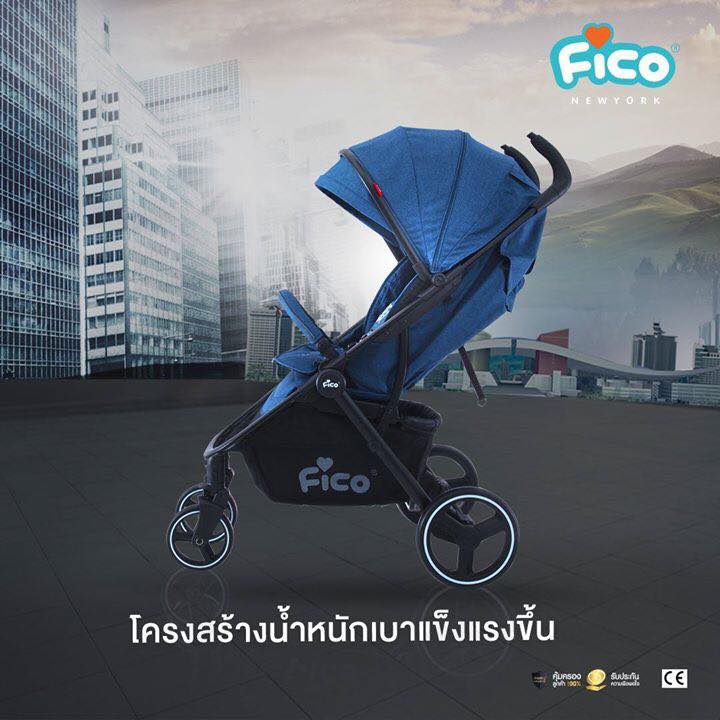 รถเข็นเด็ก Fico รุ่น NEW YORK: C688 สีเขียว รถเข็นเด็ก Fico รุ่น NEW YORK นี้ถือว่าเป็นรถเข็นที่ตรงตามความต้องการของทั้งคุณพ่อ คุณแม่ และตัวลูกน้อยเป็นอย่างมาก ทั้งระดับการนอน, การปกป้อง รวมไปถึงความสะดวกสบายที่คุณพ่อ คุณแม่จะได้รับอีกด้วย