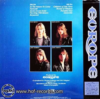 Europe - Europe 1 LP