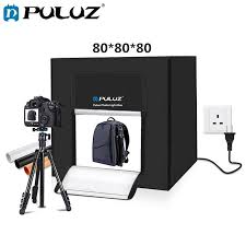 Studio Box PULUZ กล่องไฟถ่ายภาพ Light Box 80x80cm สตูดิโอถ่ายภาพ ปรับไฟได้