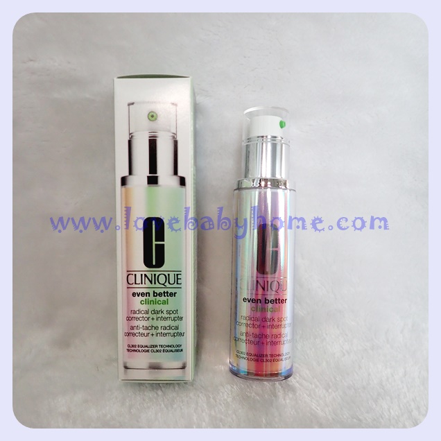 สูตรใหม่ CLINIQUE เซรั่มลดรอยสิวและจุดด่างดำ Clinique Even Better Clinical Radical Dark Spot Corrector + Interrupter 50ml