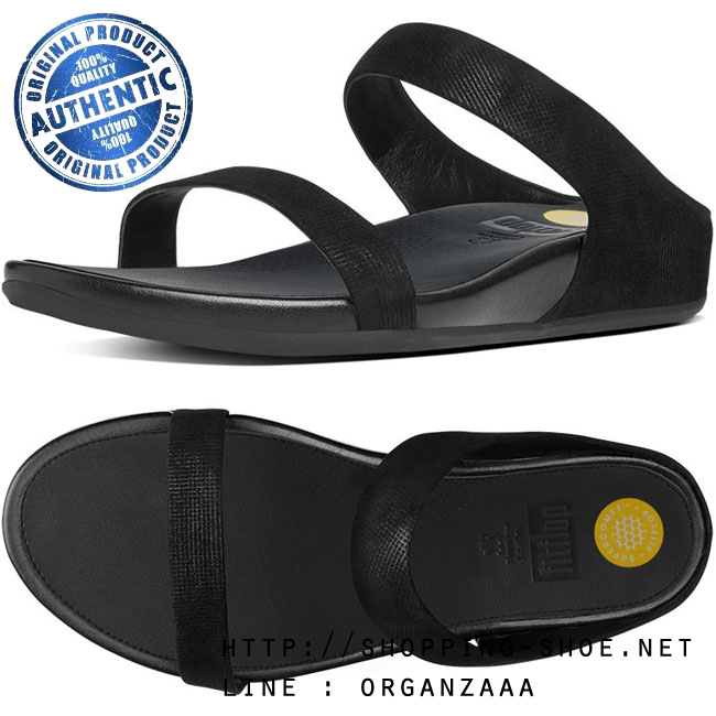 Fitflop Banda Opul Slide Black ของแท้ นำเข้าจาก USA และ UK