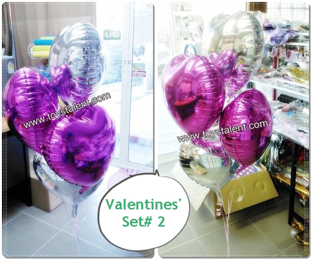 วาเลนไทน์ Valentine's Set # 2 *สามารถเลือกเปลี่ยน สีได้ตามความต้องการ*