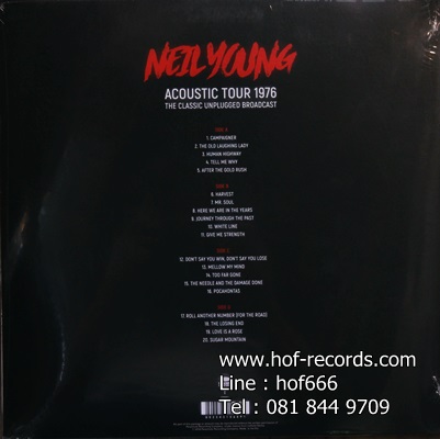 Neil Young - Acoustic Tour 1976 2Lp N.