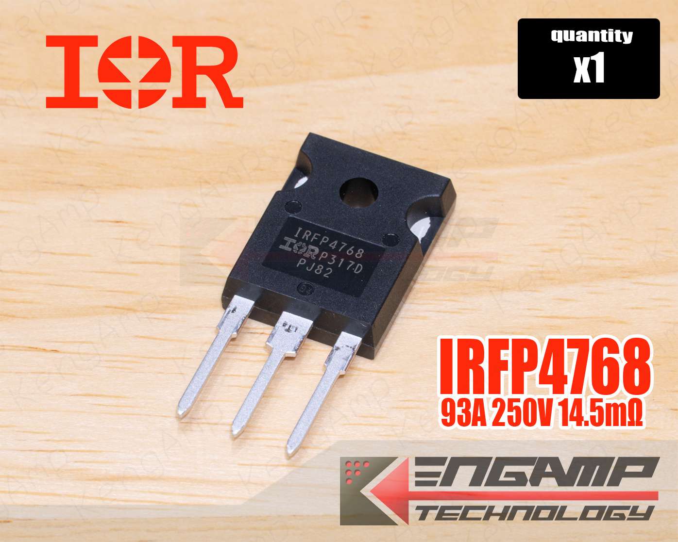 (1ตัว) [FET] IRFP4768 IRFP4768PbF 93A 250V 14.7mR