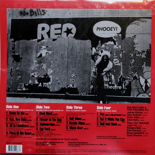 Janis Joplin - In Concert 2Lp New