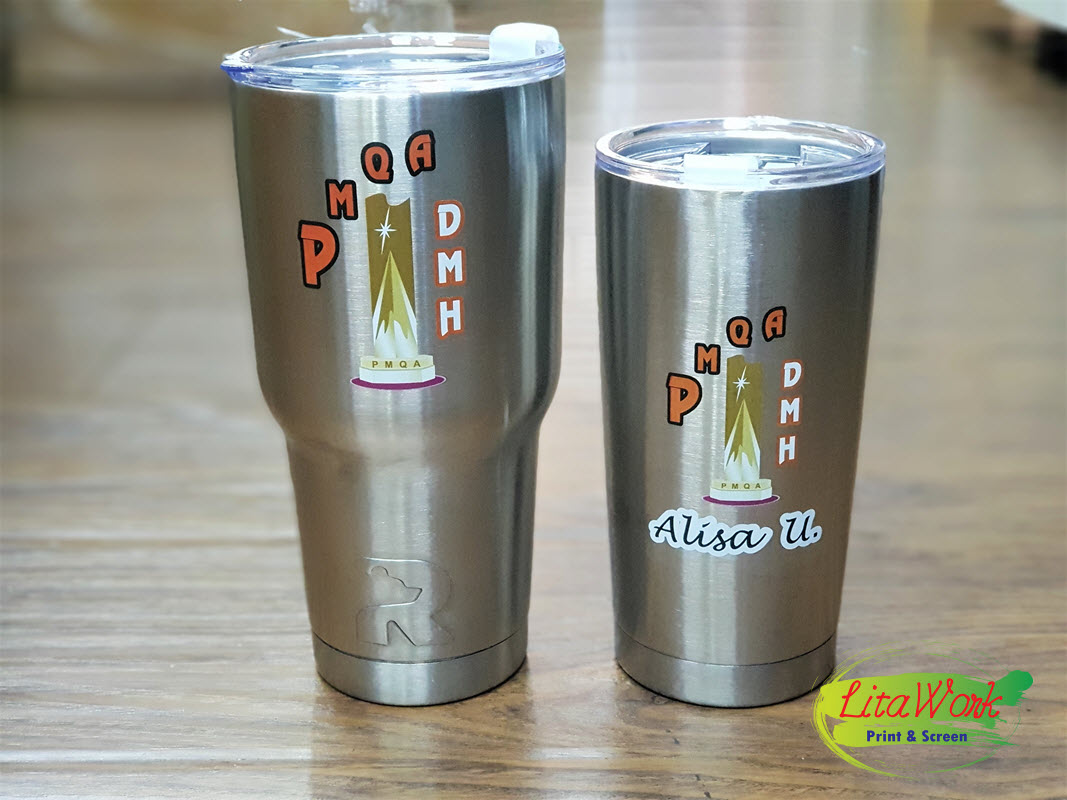 สกรีนแก้ว YETI PMQA