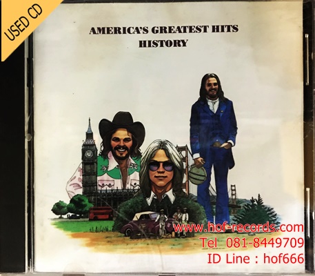 America - American's Greatest Hits History (US ) Used CD 1 Dise VG++