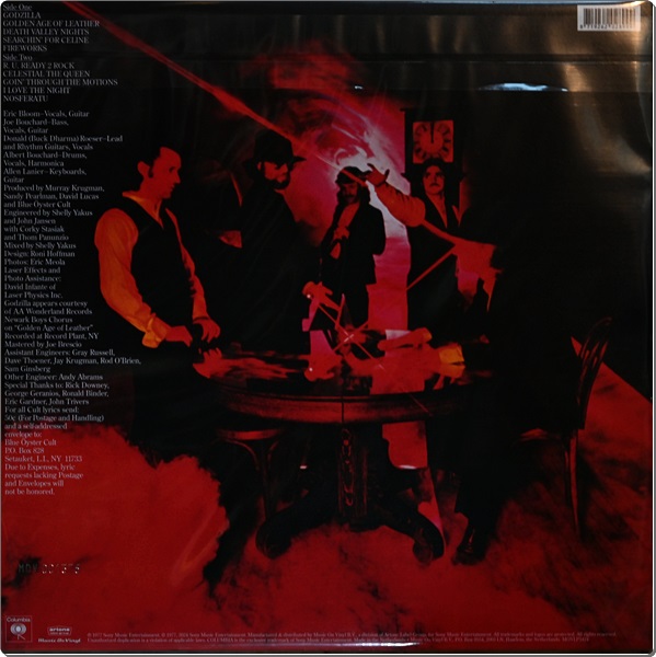 Blue Oyster Cult - Spectres 1Lp New