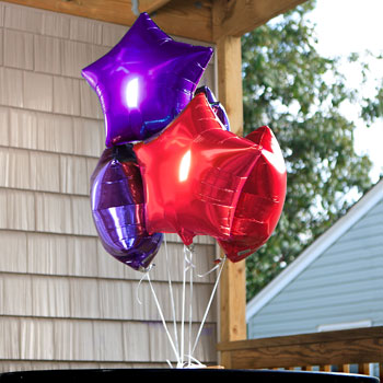 ลูกโป่งฟลอย์รูปดาว สีแดง ไซส์ 18 นิ้ว - Star Shape Balloon Red Color / Item No. TL-G002