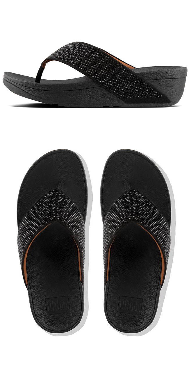 Fitflop Ritzy Black ของแท้ นำเข้าจาก USA และ UK