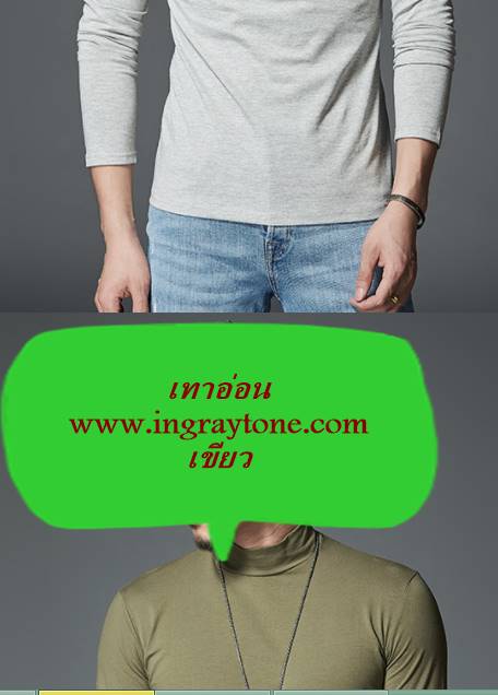BIG SALEซื้อ1คู่ 660- เสื้อยืดคอเต่า สลิมฟิต หลากสี คอเต่า คอสั้น No.34 36 38 40 42 No.เทา น้ำเงิน ดำ ขาว แดง ฟ้า เทาอ่อน เขียว เทากลาง