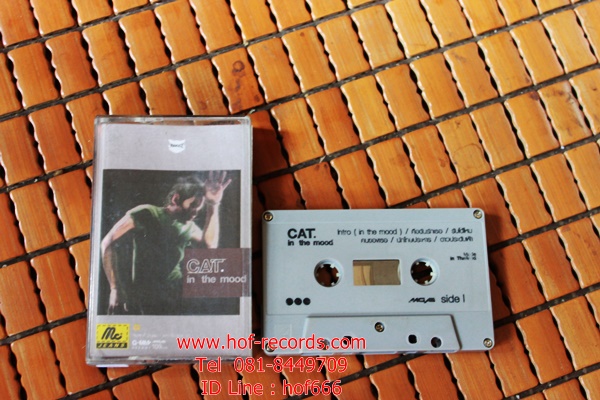 T แมว จิรศักดิ์ ปานพุ่ม - in the Mood ( Used Tape Cassett )