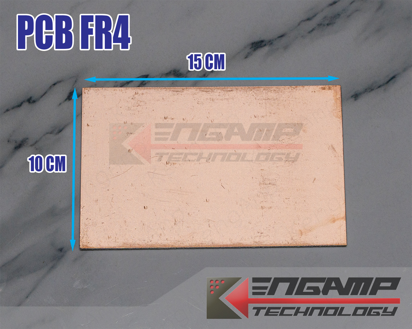 (มีตัวเลือก) [KIT] แผ่น PCB เปล่า ขนาด 10x15cm 12x18cm 15x20cm และ 20x20cm