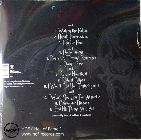 Avenged Sevenfold - Waking The Fallen new print 2lp