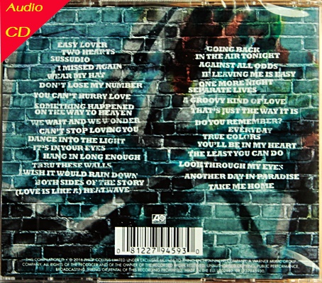 CD Phil Collins - The Singles 2 CD