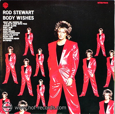 Rod Stewart - Body Wishes 1983 1lp
