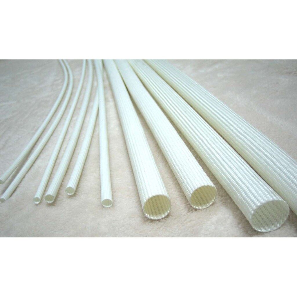 [WIRE] (1เมตร) ท่อทนร้อน ท่อฉนวน เรซินซิลิโคนใยแก้ว -30 - 200ºC 1.5KV