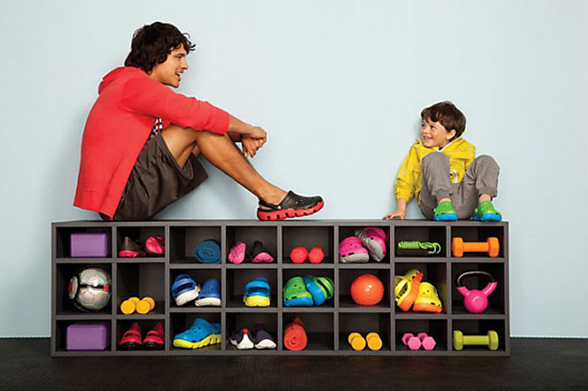 Crocs Duet Sport Clog - Pepper / White ของแท้ Outlet ไทยและอเมริกา