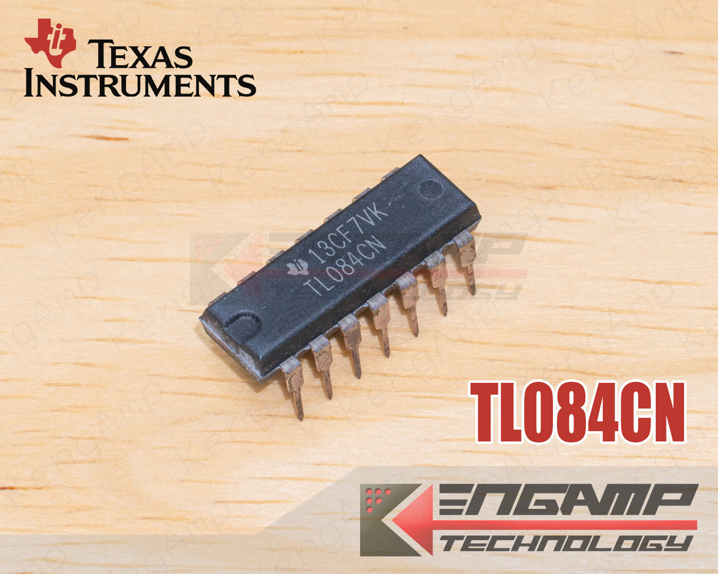 (1ตัว) [IC] TL084CN TEXUS J-FET QUAD OP-AMP