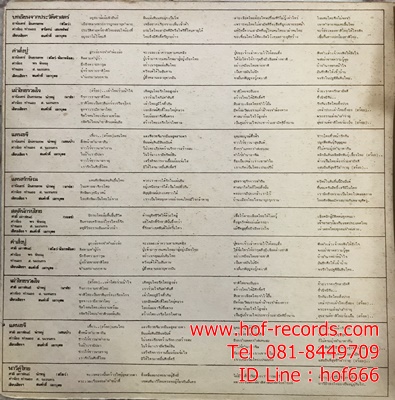 LP ธานินทร์ อินทรเทพ + สวลี ผกาพันธุ์ - คำสั่งปู่ , สดุดีนักรบไทย ปก VG++ แผ่น VG++