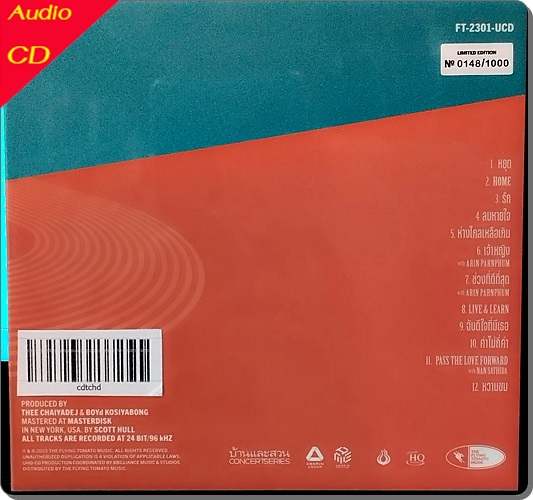 UHQ-CD Thee Chaiyadej - The Other side of the door ( New 1 CD )