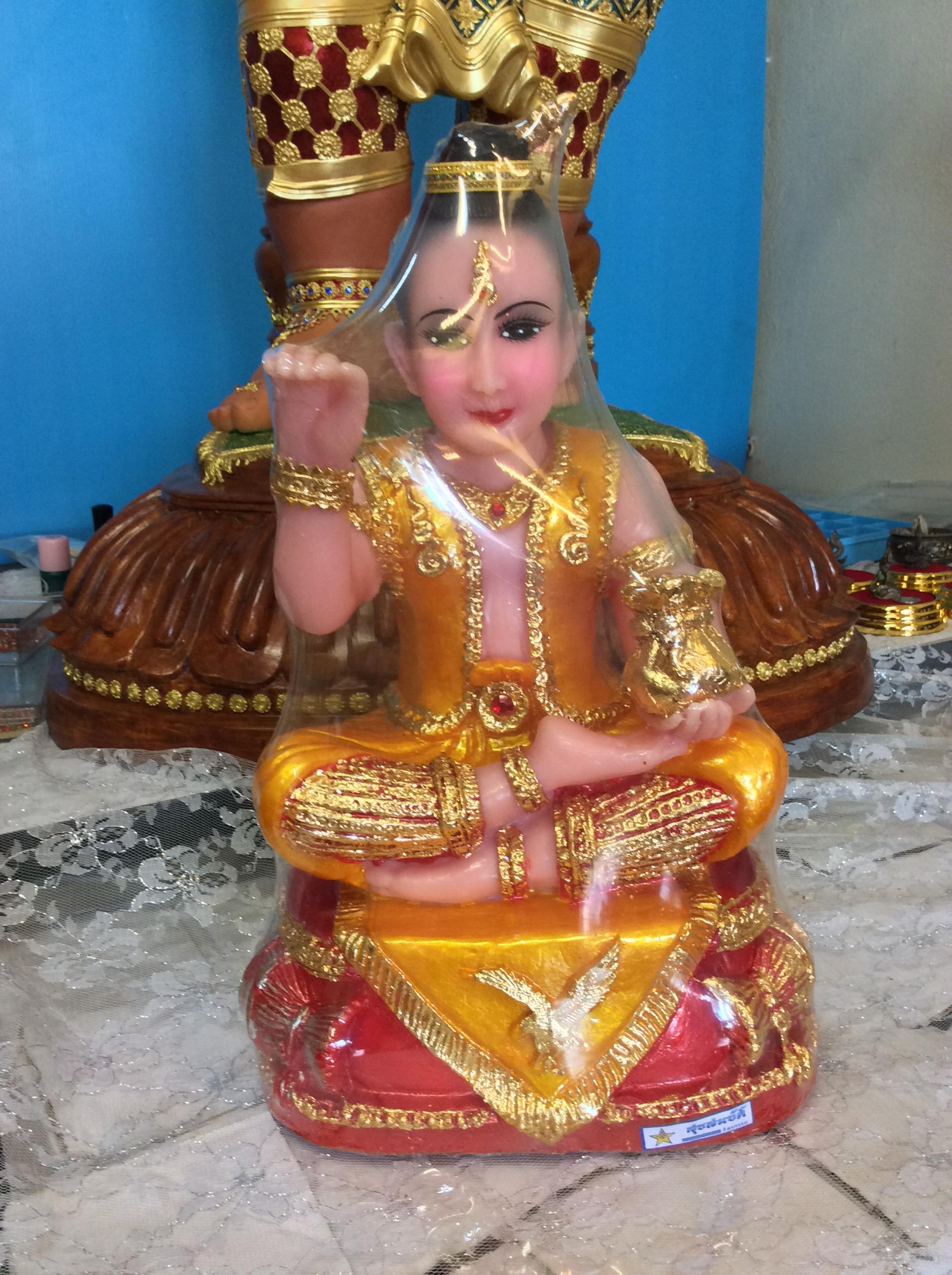 กุมาร 9" กวัก 1 มือ กวัก 2 มือ