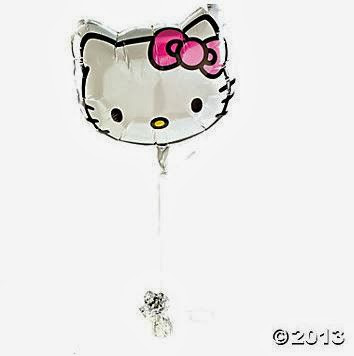 ลูกโป่งฟลอย์นำเข้า Hello Kitty Head / Item No. AG-21842 แบรนด์ Anagram ของแท้