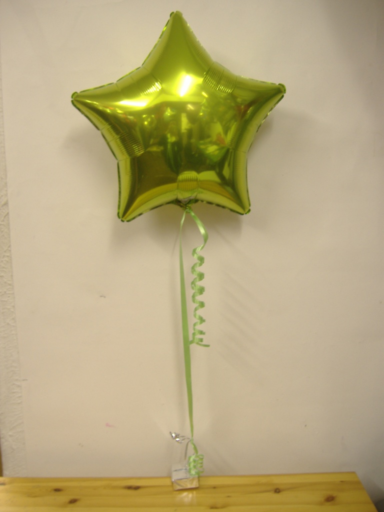 ลูกโป่งฟลอย์รูปดาว สีทอง ไซส์ 18 นิ้ว - Star Shape Balloon Gold Color / Item No.TL-G002