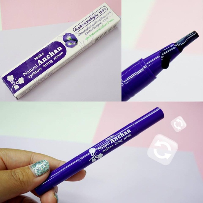 เซรั่มบำรุงขนคิ้ว เนเชอรัล อัญชัน อายบราว ไลนิ่ง เซรั่ม 1.9 กรัม MISTINE NATURAL