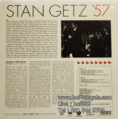 Stan Getz - '57 1Lp N.
