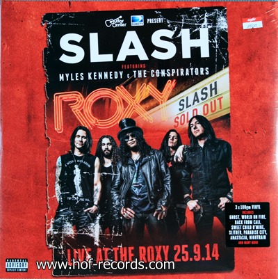 Slash - Live At The Roxy 25.9.14 3lp N.