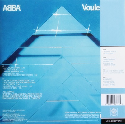 Abba - Voulez-Vous (Half Speed Mastering) 2Lp N.